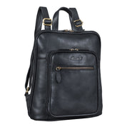Benthill Rucksack Echt Leder - Kurierrucksack Fahrradrucksack Trekkingrucksack - Damen Herren Rucksack - Lederrucksack