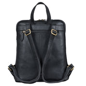 Benthill Rucksack Echt Leder - Kurierrucksack Fahrradrucksack Trekkingrucksack - Damen Herren Rucksack - Lederrucksack