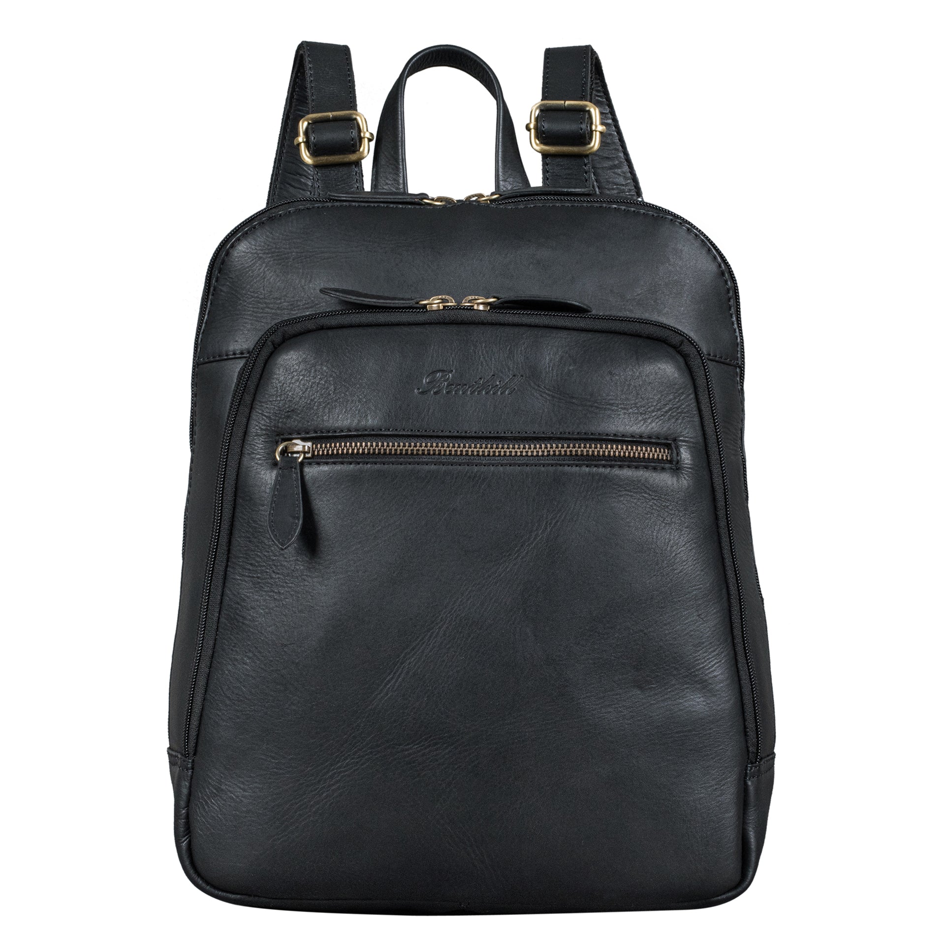Benthill Rucksack Echt Leder - Damen Herren Daypack - Backpack Lederrucksack - Cityrucksack