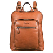 Benthill Rucksack Echt Leder - Kurierrucksack Fahrradrucksack Trekkingrucksack - Damen Herren Rucksack - Lederrucksack