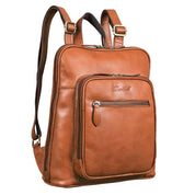 Benthill Rucksack Echt Leder - Kurierrucksack Fahrradrucksack Trekkingrucksack - Damen Herren Rucksack - Lederrucksack