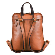 Benthill Rucksack Echt Leder - Kurierrucksack Fahrradrucksack Trekkingrucksack - Damen Herren Rucksack - Lederrucksack