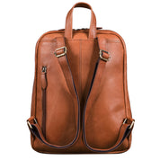 Benthill Rucksack Echt Leder - Damen Herren Daypack - Backpack Lederrucksack - Cityrucksack