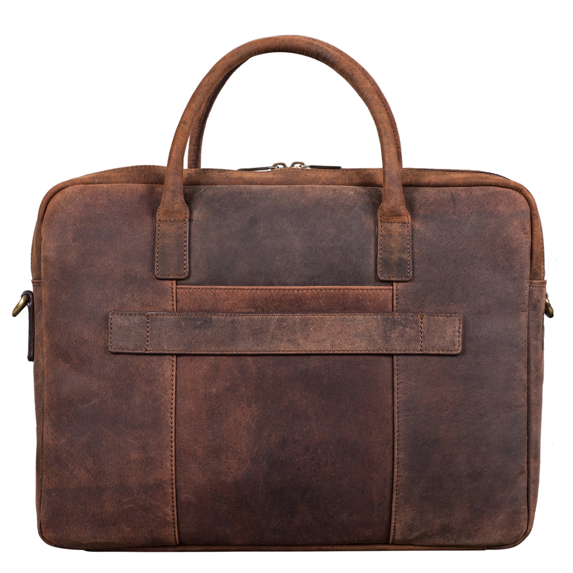 Benthill Aktentasche Laptoptasche Echt Leder I Leder Frauen & Männer Umhängetasche für Laptop I Tasche I Notebooktasche