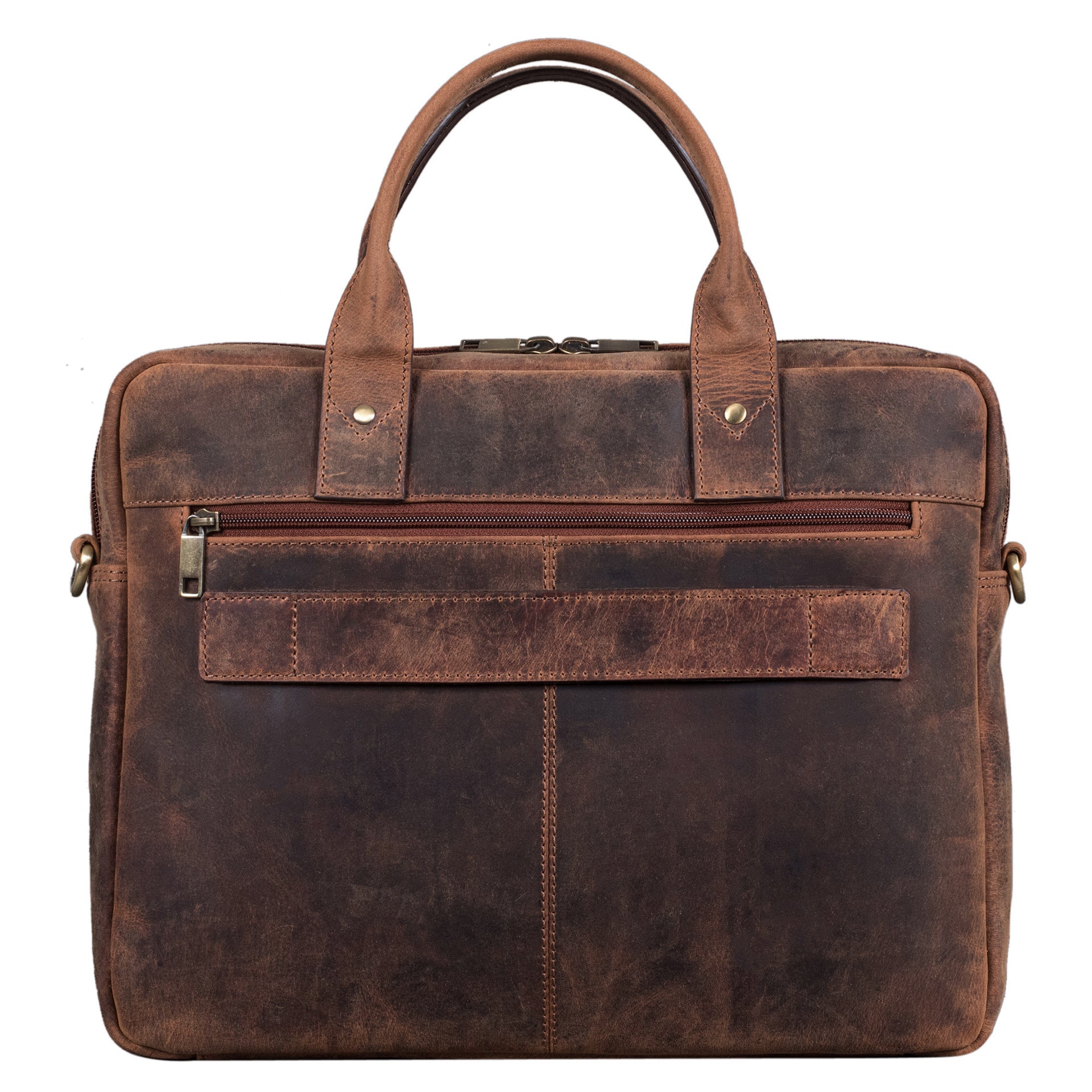 Benthill Laptoptasche Echt-Leder I Leder Umhängetasche für Laptop I Aktentasche I Damen & Herren Tasche I Notebooktasche