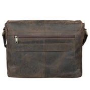 Benthill Umhängetasche Echt Leder | Herren & Damen Messenger Bag aus hochwertigem Rindsleder | Vintage Schultertasche Laptoptasche