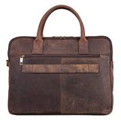 Benthill Laptoptasche Echt-Leder I Leder Umhängetasche für Laptop I Aktentasche I Damen & Herren Tasche I Notebooktasche