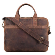 Benthill Laptoptasche Echt-Leder I Leder Umhängetasche für Laptop I Aktentasche I Damen & Herren Tasche I Notebooktasche