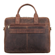 Benthill Laptoptasche Echt-Leder I Leder Umhängetasche für Laptop I Aktentasche I Damen & Herren Tasche I Notebooktasche
