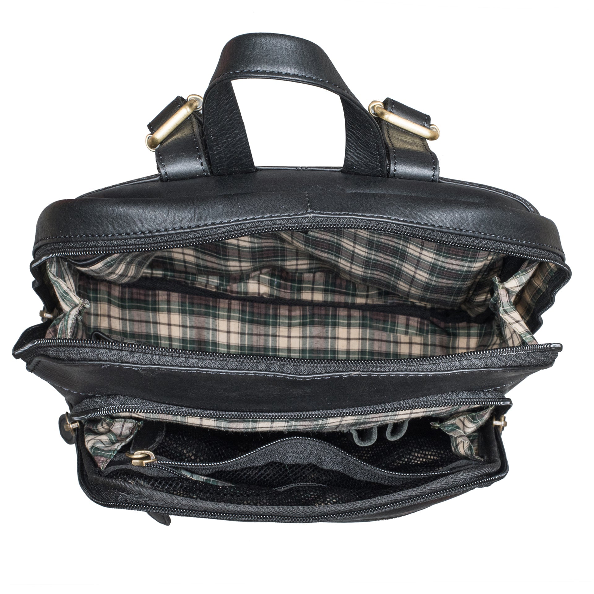 Benthill Rucksack Echt Leder - Damen Herren Daypack - Backpack Lederrucksack - Cityrucksack