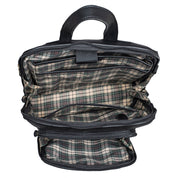 Benthill Rucksack Echt Leder - Kurierrucksack Fahrradrucksack Trekkingrucksack - Damen Herren Rucksack - Lederrucksack