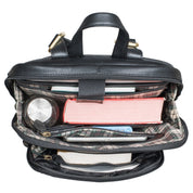 Benthill Rucksack Echt Leder - Damen Herren Daypack - Backpack Lederrucksack - Cityrucksack