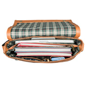 Benthill Umhängetasche Echt Leder | Herren & Damen Messenger Bag aus hochwertigem Rindsleder | Vintage Schultertasche Laptoptasche