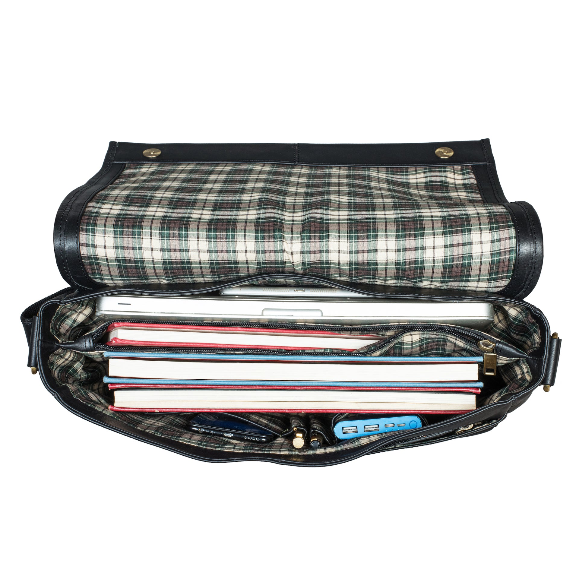 Benthill Umhängetasche Echt Leder | Herren & Damen Messenger Bag aus hochwertigem Rindsleder | Vintage Schultertasche Laptoptasche