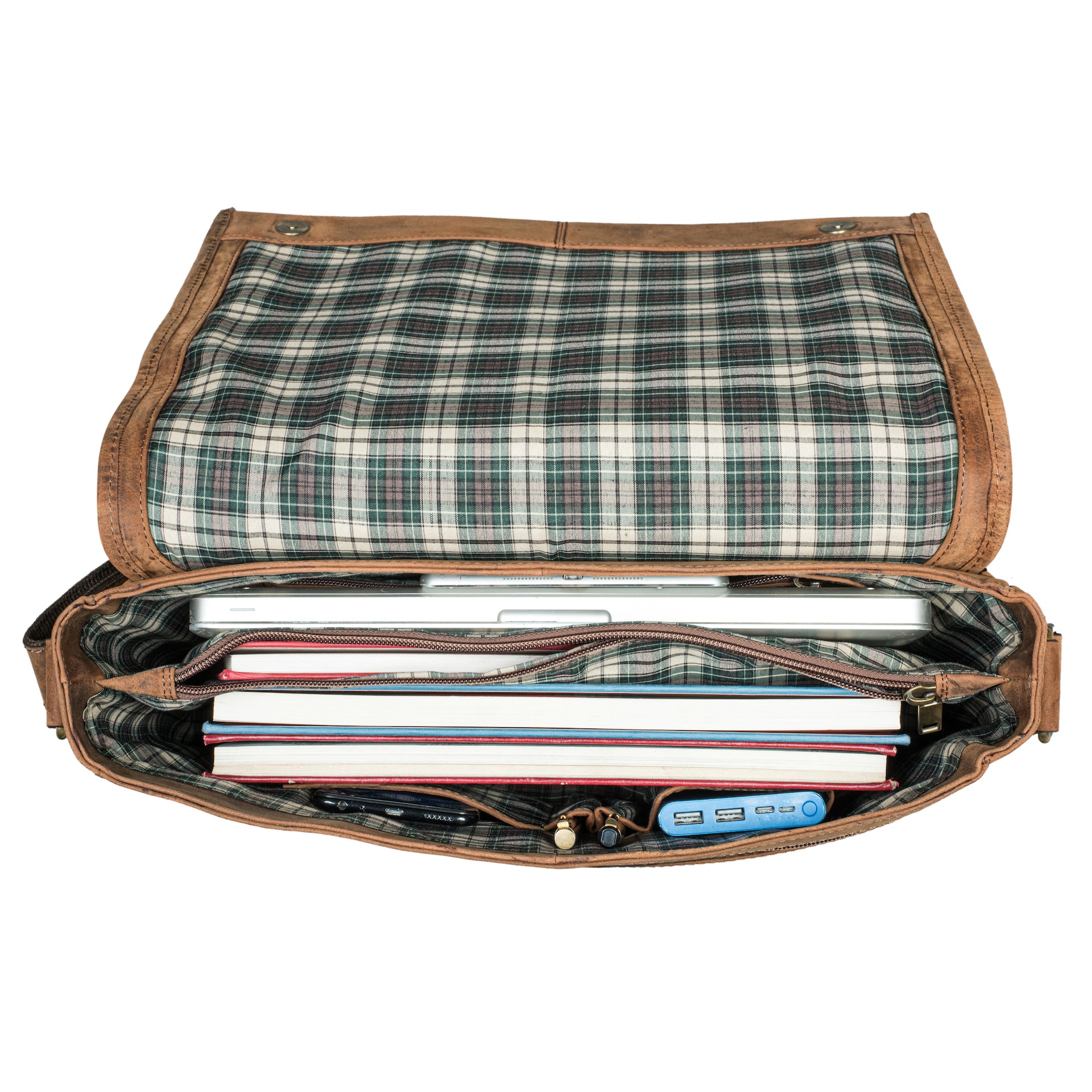 Benthill Umhängetasche Echt Leder | Herren & Damen Messenger Bag aus hochwertigem Rindsleder | Vintage Schultertasche Laptoptasche