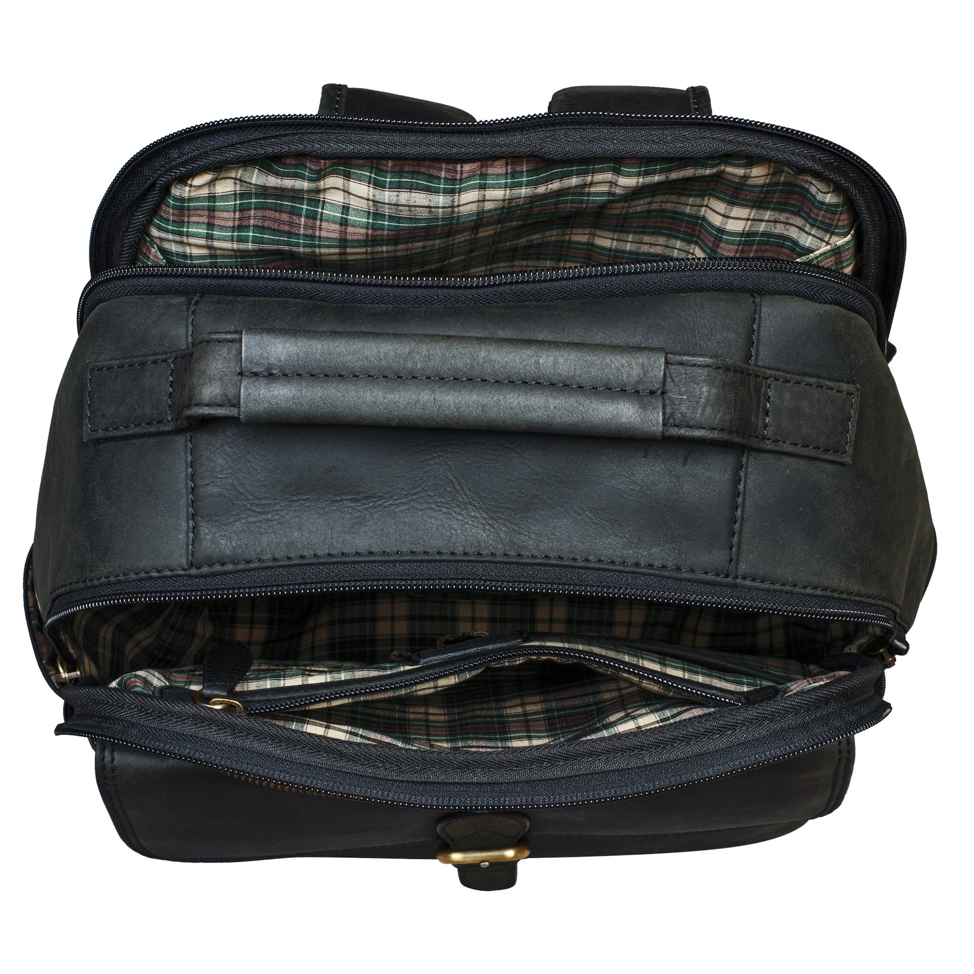 Benthill Rucksack Echt Leder | Reise Rucksack aus hochwertigem Rindsleder | Trekkingrucksack | Damen Herren Lederrucksack