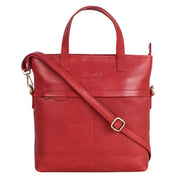 Benthill Leder Shopper Damen | Umhängetasche aus echtem Rindsleder | Große Schultertasche mit Henkeln | Vintage Handtasche