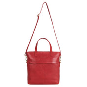 Benthill Leder Shopper Damen | Umhängetasche aus echtem Rindsleder | Große Schultertasche mit Henkeln | Vintage Handtasche