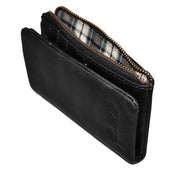 Benthill Kleine Geldbörse Echt Leder - Damen Geldbeutel mit RFID Schutz - 6 Kartenfächer - Slim-Wallet inkl. Geschenkbox