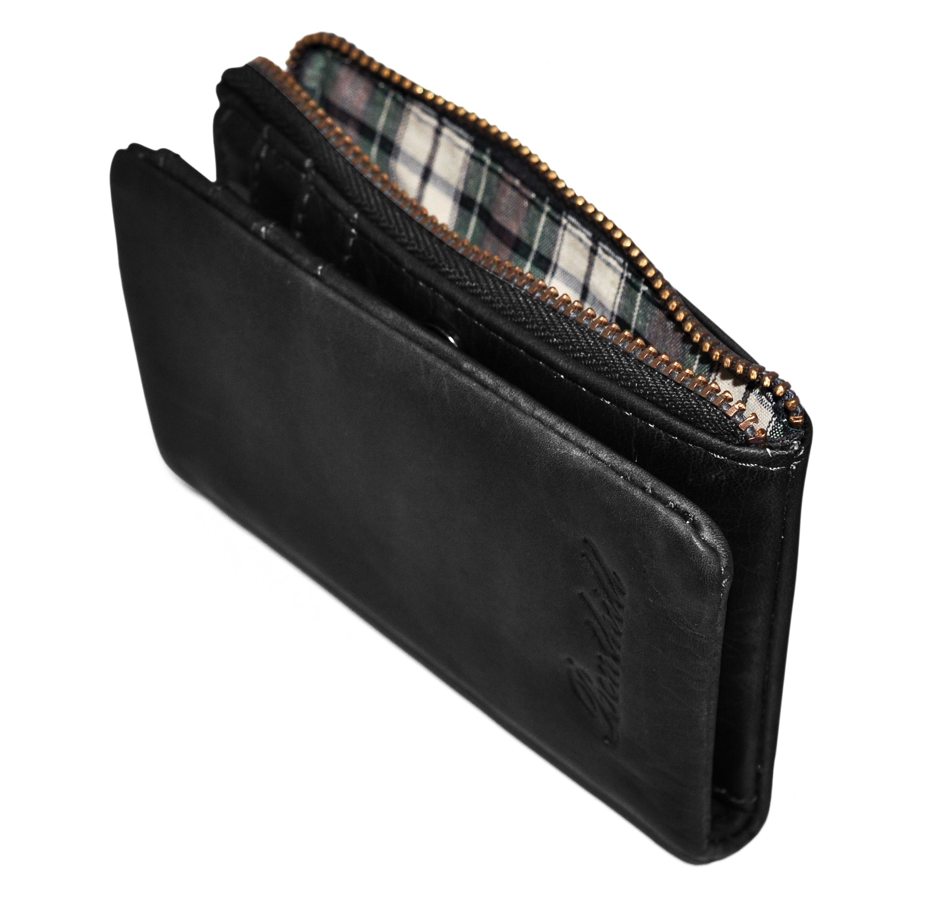 Benthill Kleine Geldbörse Echt Leder - Damen Geldbeutel mit RFID Schutz - 6 Kartenfächer - Slim-Wallet inkl. Geschenkbox