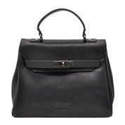 Benthill Damen Handtasche Echt-Leder - Henkeltasche aus weichem hochwertigem Echtleder - Vintage Umhängetasche - Schultertasche