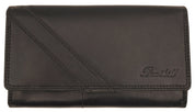 Benthill Portemonnaie Damen Leder - Hochwertige weiche Vintage EchtLeder Damen Geldbörse mit RFID Schutz - Grosse Damenbörse lang - Frauen Portmonee inkl. Geschenkbox