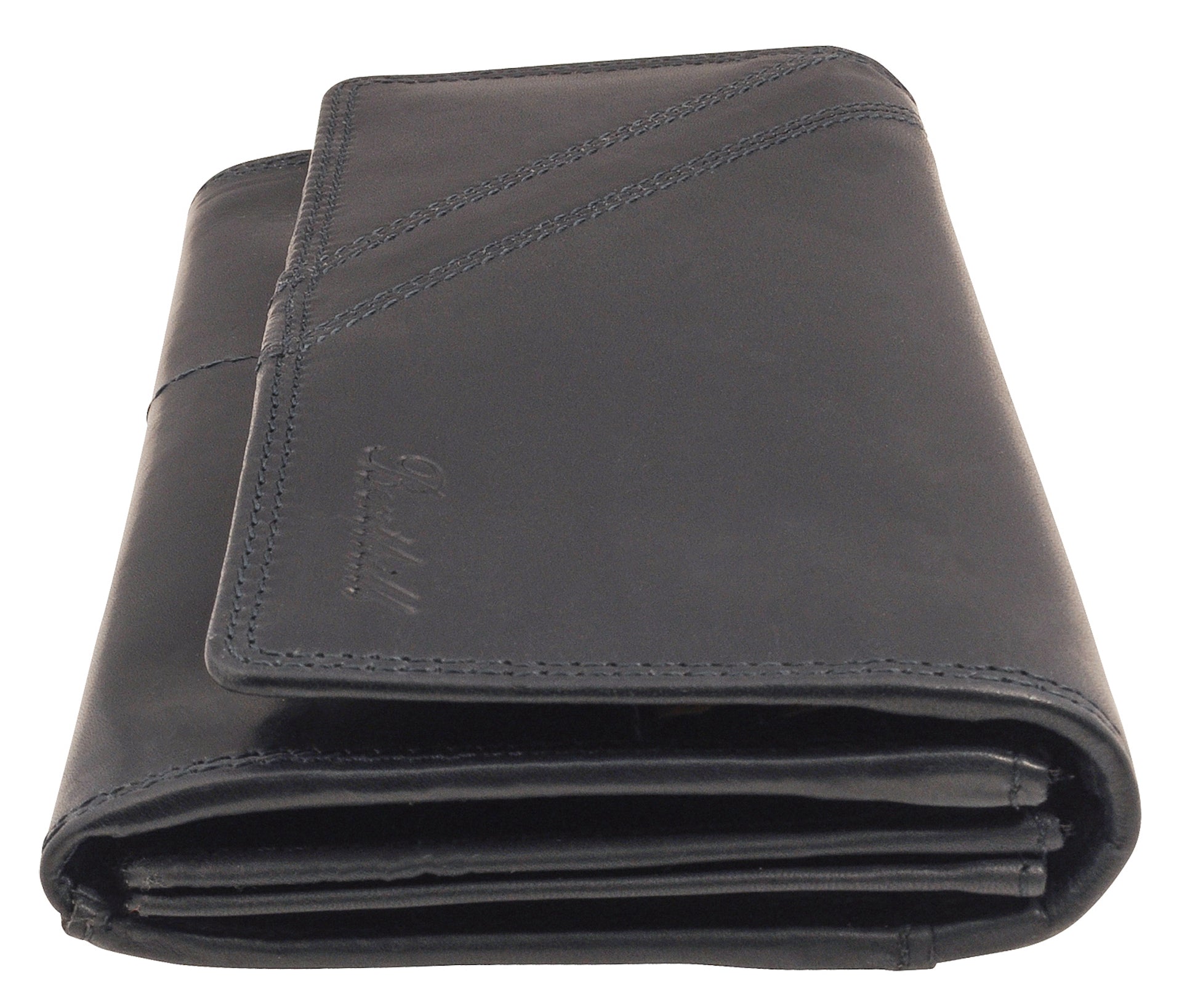 Benthill Portemonnaie Damen Leder - Hochwertige weiche Vintage EchtLeder Damen Geldbörse mit RFID Schutz - Grosse Damenbörse lang - Frauen Portmonee inkl. Geschenkbox