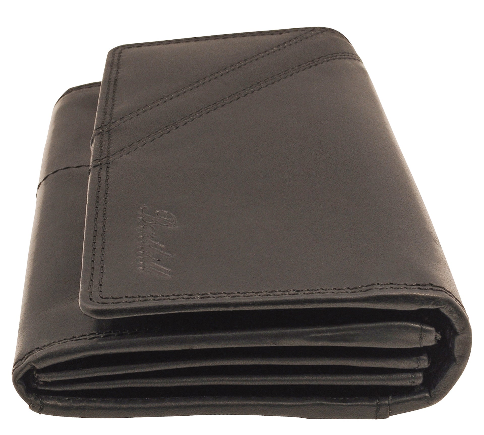 Benthill Portemonnaie Damen Leder - Hochwertige weiche Vintage EchtLeder Damen Geldbörse mit RFID Schutz - Grosse Damenbörse lang - Frauen Portmonee inkl. Geschenkbox