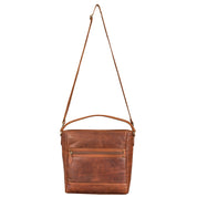 Benthill Leder Handtasche Damen | Ladies Shopper aus echtem Rindsleder | Hochwertige Frauen Schultertasche | Große Vintage Umhängetasche