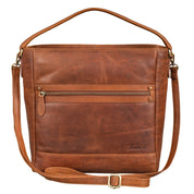 Benthill Leder Handtasche Damen | Ladies Shopper aus echtem Rindsleder | Hochwertige Frauen Schultertasche | Große Vintage Umhängetasche