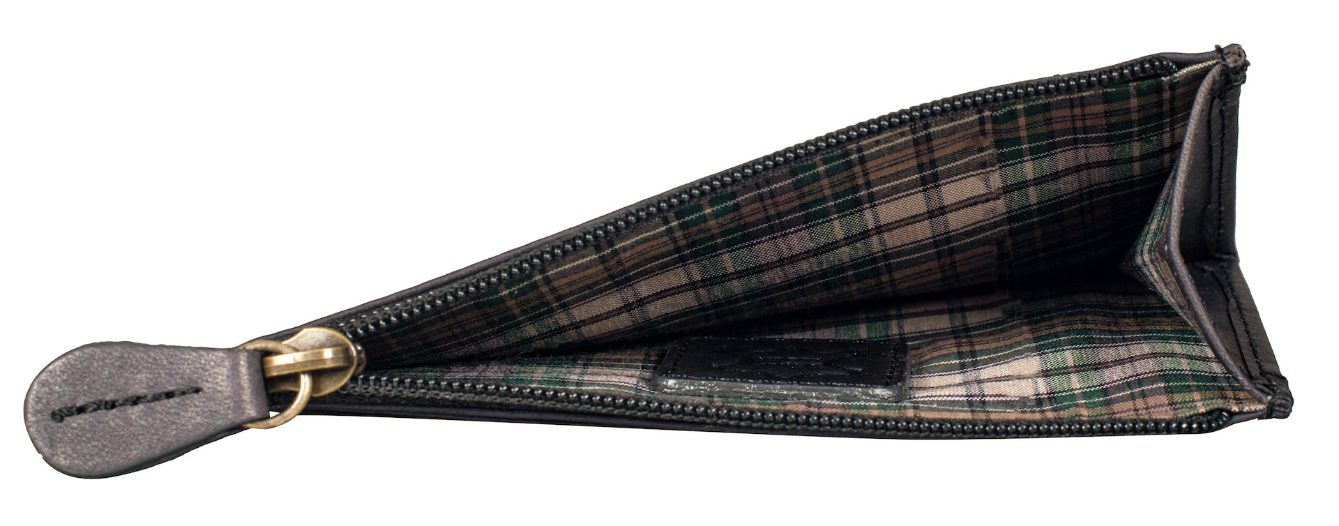 Benthill Leder Kreditkartenetui - Slim Portemonnaie aus echtem Leder - Schmale Leder-geldbörse mit Kreditkartenfächer und Münzfach - Mini Wallet