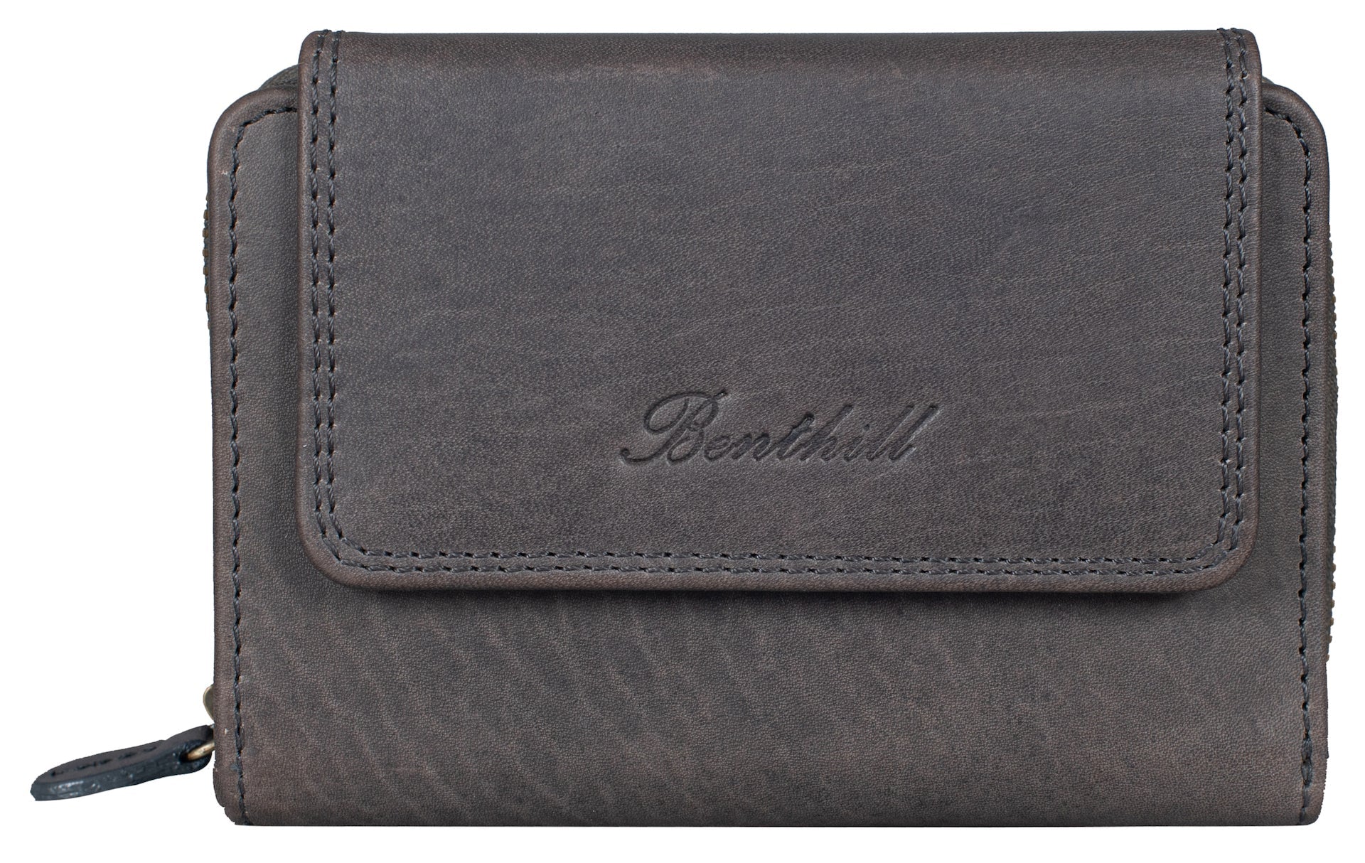 Benthill Damen Geldbörse Groß Echt Leder - Portemonnaie mit RFID Schutz - Portmonee mit vielen Kartenächer - Damenbörse inkl. Geschenkbox