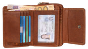 Benthill Damen Geldbörse Groß Echt Leder - Portemonnaie mit RFID Schutz - Portmonee mit vielen Kartenächer - Damenbörse inkl. Geschenkbox
