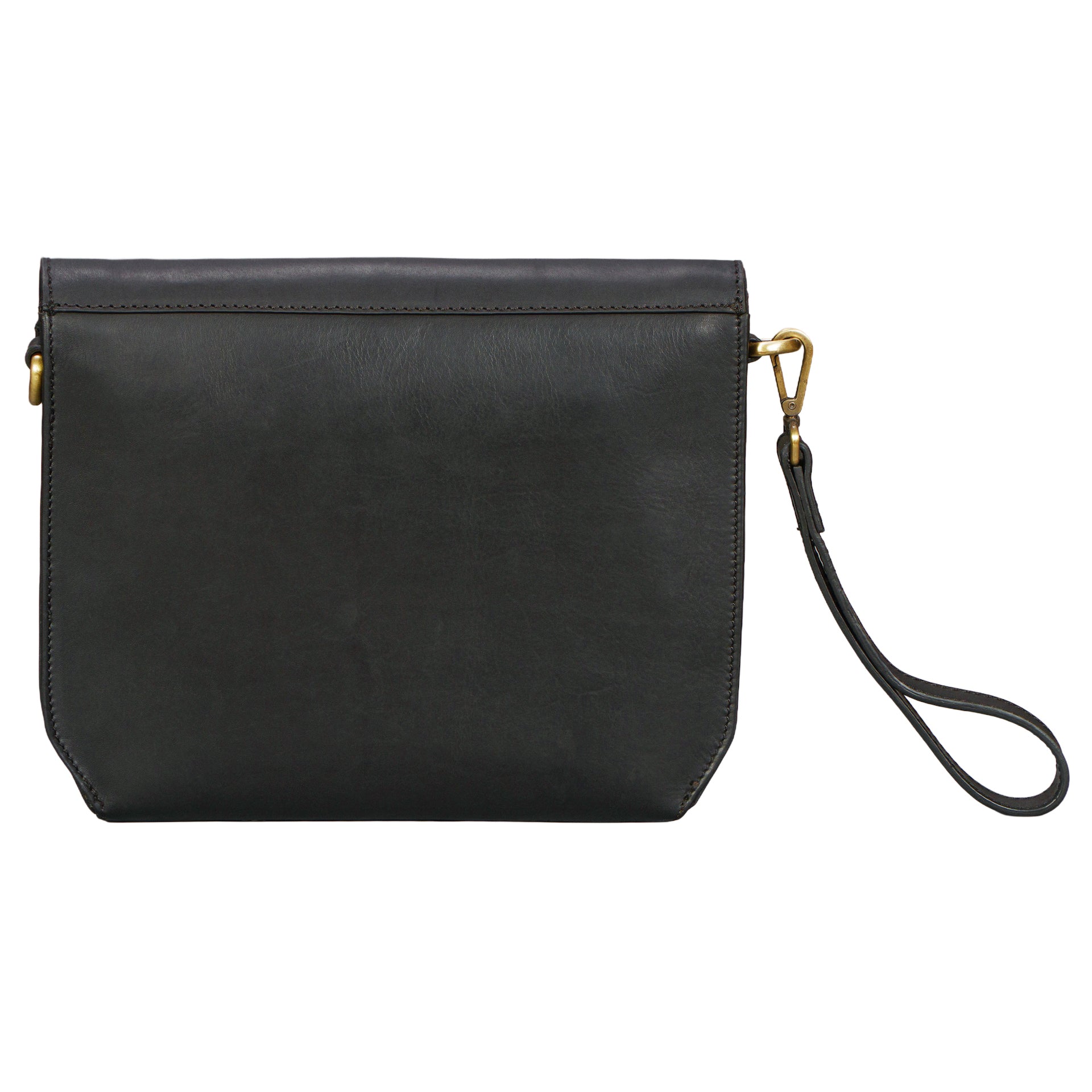 Benthill Handtasche Leder Klein Schmal | Handgelenktasche aus hochwertigem Rindsleder | Vintage Schultertasche | Umhängetasche
