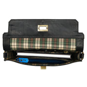 Benthill Handtasche Leder Klein Schmal | Handgelenktasche aus hochwertigem Rindsleder | Vintage Schultertasche | Umhängetasche
