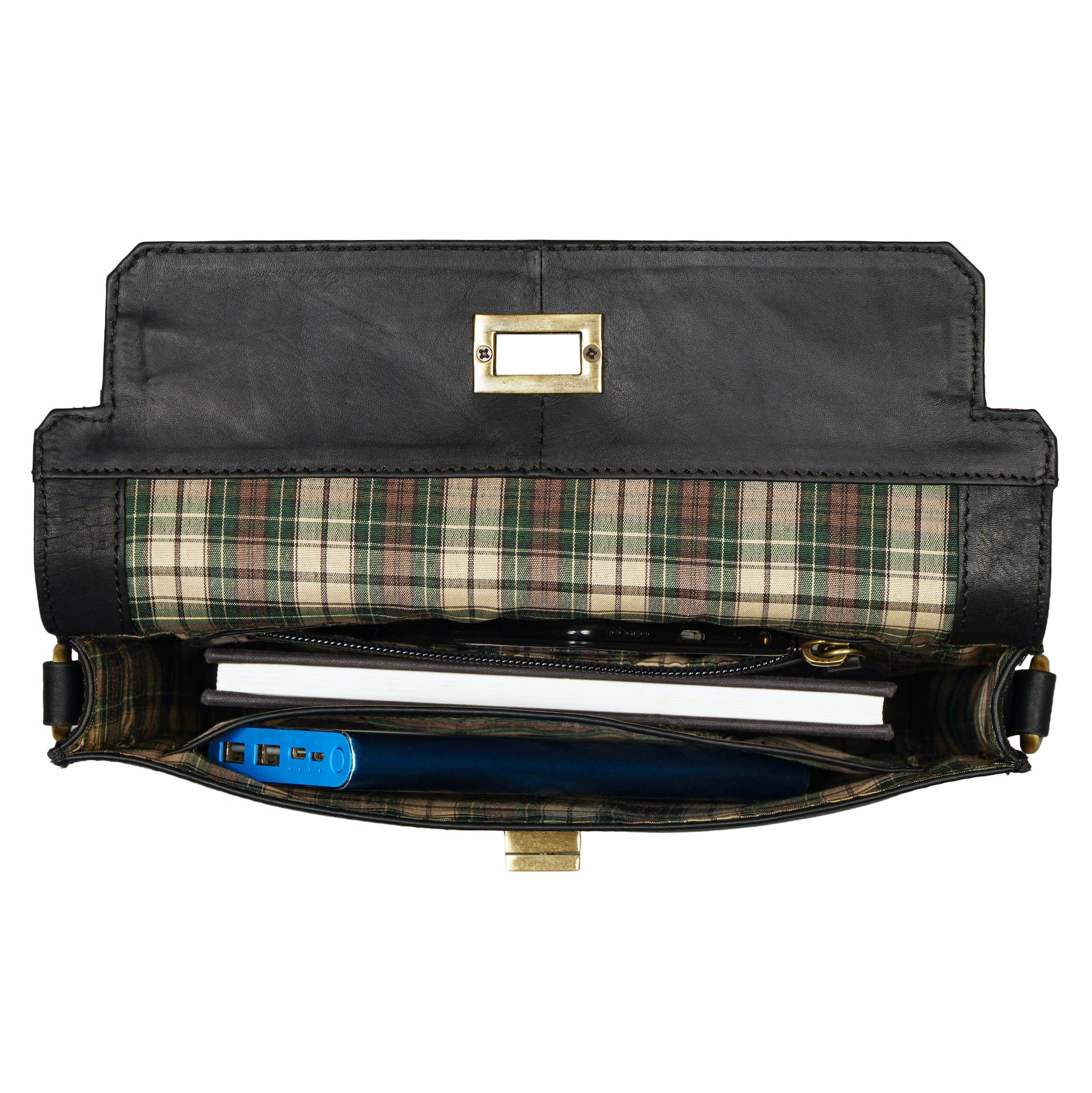 Benthill Handtasche Leder Klein Schmal | Handgelenktasche aus hochwertigem Rindsleder | Vintage Schultertasche | Umhängetasche