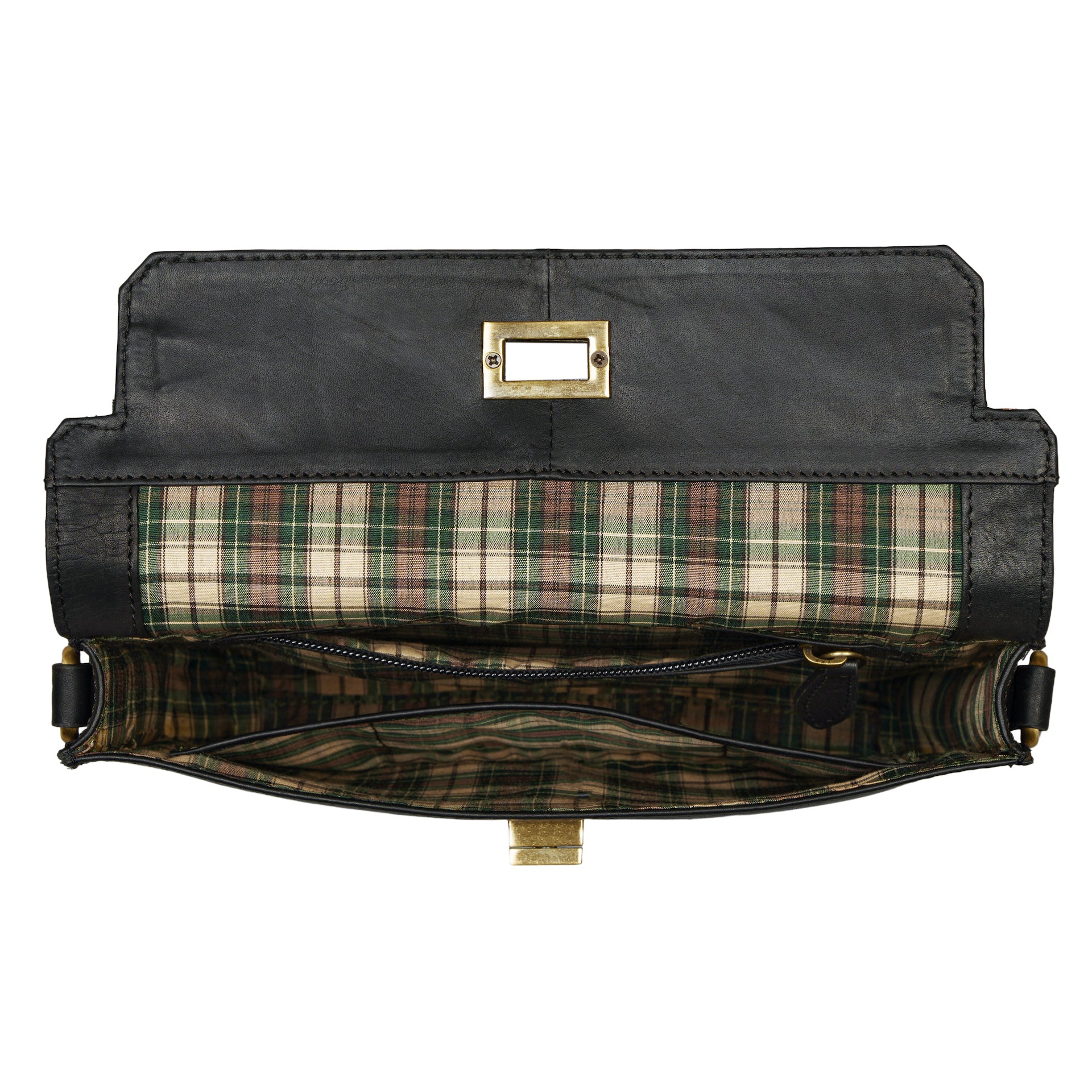 Benthill Handtasche Leder Klein Schmal | Handgelenktasche aus hochwertigem Rindsleder | Vintage Schultertasche | Umhängetasche
