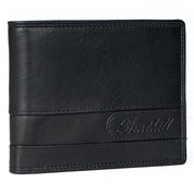 Benthill Geldbörse Herren Leder | Geldbeutel mit RFID-Schutz | Portemonnaie aus hochwertigem Rindsleder | Männer Brieftasche inkl. Geschenkbox