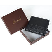 Benthill Geldbörse Herren Leder | Geldbeutel mit RFID-Schutz | Portemonnaie aus hochwertigem Rindsleder | Männer Brieftasche inkl. Geschenkbox