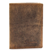 Benthill Geldbörse Herren Leder mit RFID | Portemonnaie aus hochwertigem Rindsleder | Ledergeldbörse Männer inkl. Geschenkbox