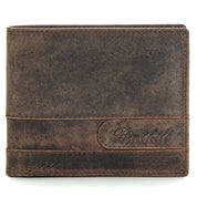 Benthill Geldbörse Herren Leder | Geldbeutel mit RFID-Schutz | Portemonnaie aus hochwertigem Rindsleder | Männer Brieftasche inkl. Geschenkbox