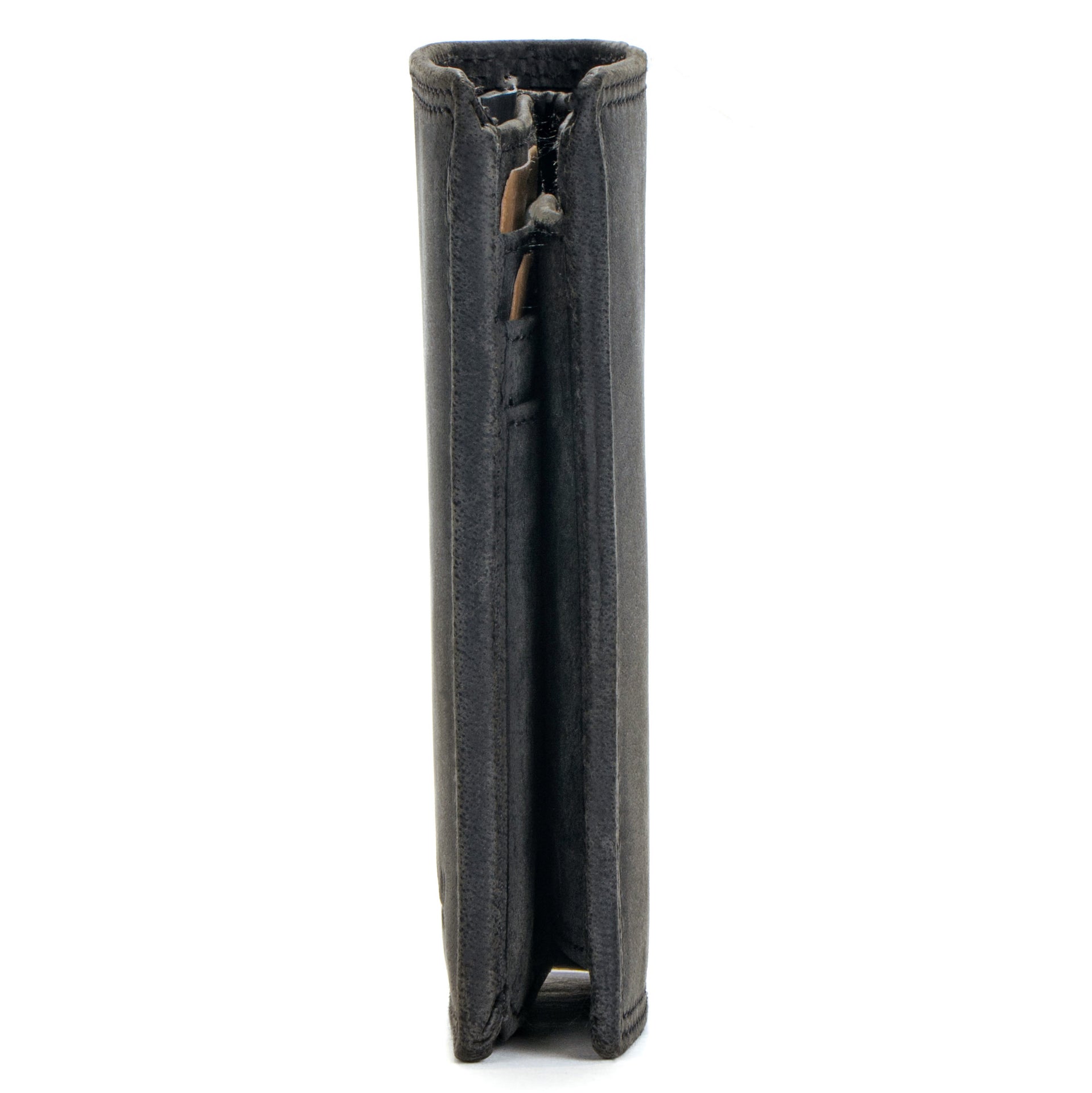 Benthill Geldbörse Herren Leder mit RFID | Portemonnaie aus hochwertigem Rindsleder | Ledergeldbörse Männer inkl. Geschenkbox