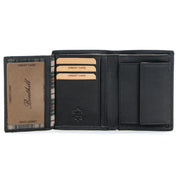 Benthill Geldbörse Herren Leder mit RFID | Portemonnaie aus hochwertigem Rindsleder | Ledergeldbörse Männer inkl. Geschenkbox