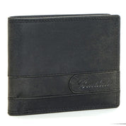 Benthill Geldbörse Herren Leder | Geldbeutel mit RFID-Schutz | Portemonnaie aus hochwertigem Rindsleder | Männer Brieftasche inkl. Geschenkbox