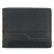 Benthill Geldbörse Herren Leder | Geldbeutel mit RFID-Schutz | Portemonnaie aus hochwertigem Rindsleder | Männer Brieftasche inkl. Geschenkbox