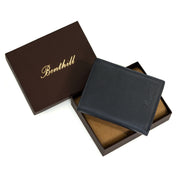 Benthill Geldbörse Herren Leder mit RFID | Portemonnaie aus hochwertigem Rindsleder | Ledergeldbörse Männer inkl. Geschenkbox