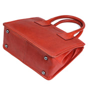 Benthill Handtasche Damen Echt Leder | Henkeltasche aus hochwertigem Rindsleder | Kleine Vintage Tasche Hobo Bag Beutel