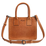 Benthill Handtasche Damen Echt Leder | Henkeltasche aus hochwertigem Rindsleder | Kleine Vintage Tasche Hobo Bag Beutel