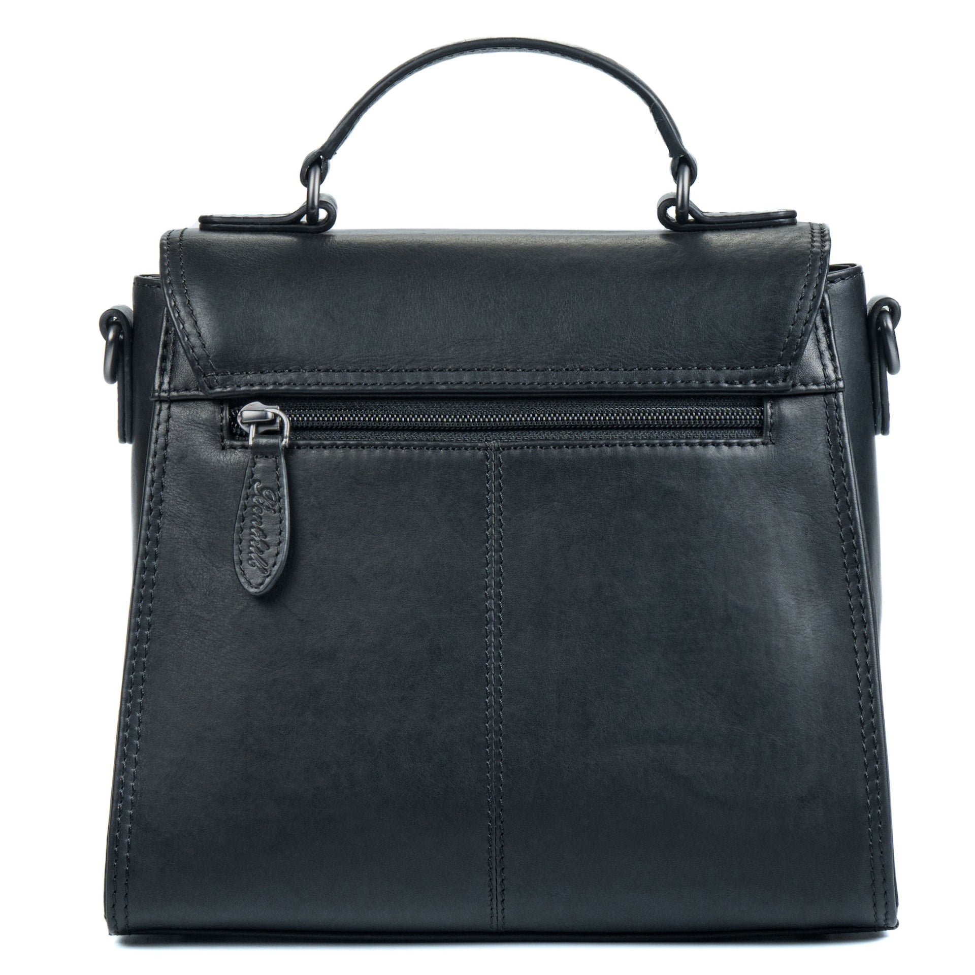 Benthill Kleine Handtasche Damen Echt Leder | Henkeltasche aus hochwertigem Rindsleder | Kleine Vintage Tasche Hobo Bag Beutel