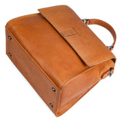 Benthill Kleine Handtasche Damen Echt Leder | Henkeltasche aus hochwertigem Rindsleder | Kleine Vintage Tasche Hobo Bag Beutel